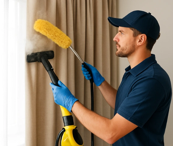 Emergency same-day curtain stain removal pemulwuy-nsw Matty Curtain Cleaning