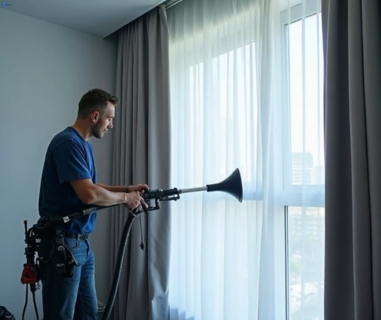 Professional curtain stain removal process equipment Matty Curtain Cleaning pemulwuy-nsw