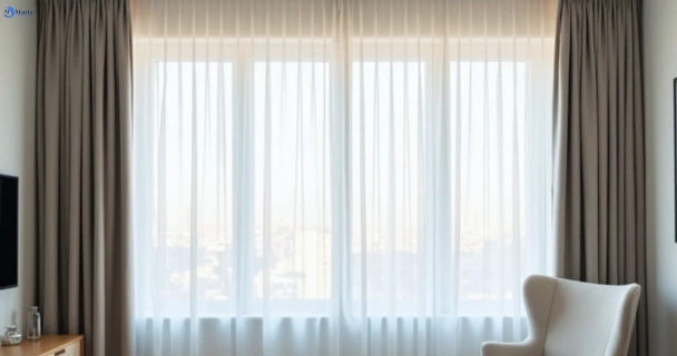 Freshly steam cleaned curtains in pemulwuy-nsw QLD